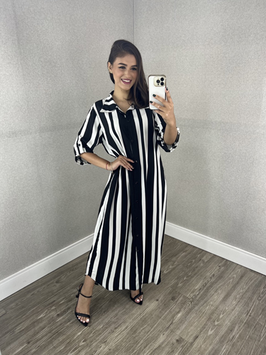 Chemise listrada shop