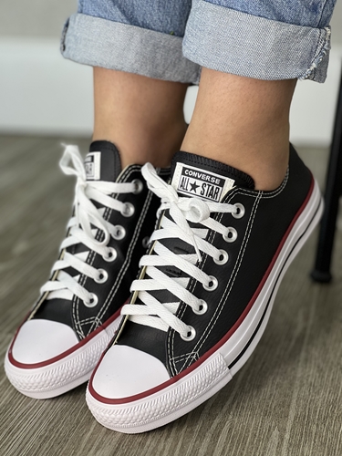 Converse all star clearance preto