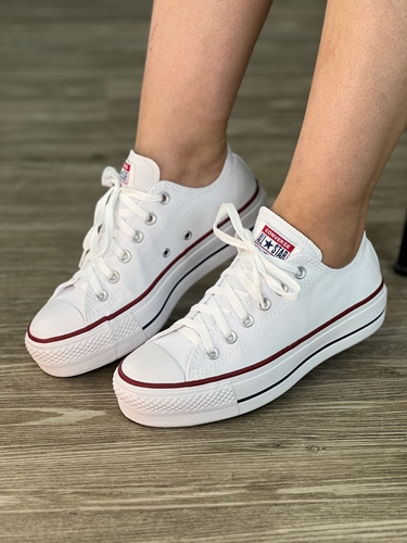 Converse all star com hot sale plataforma