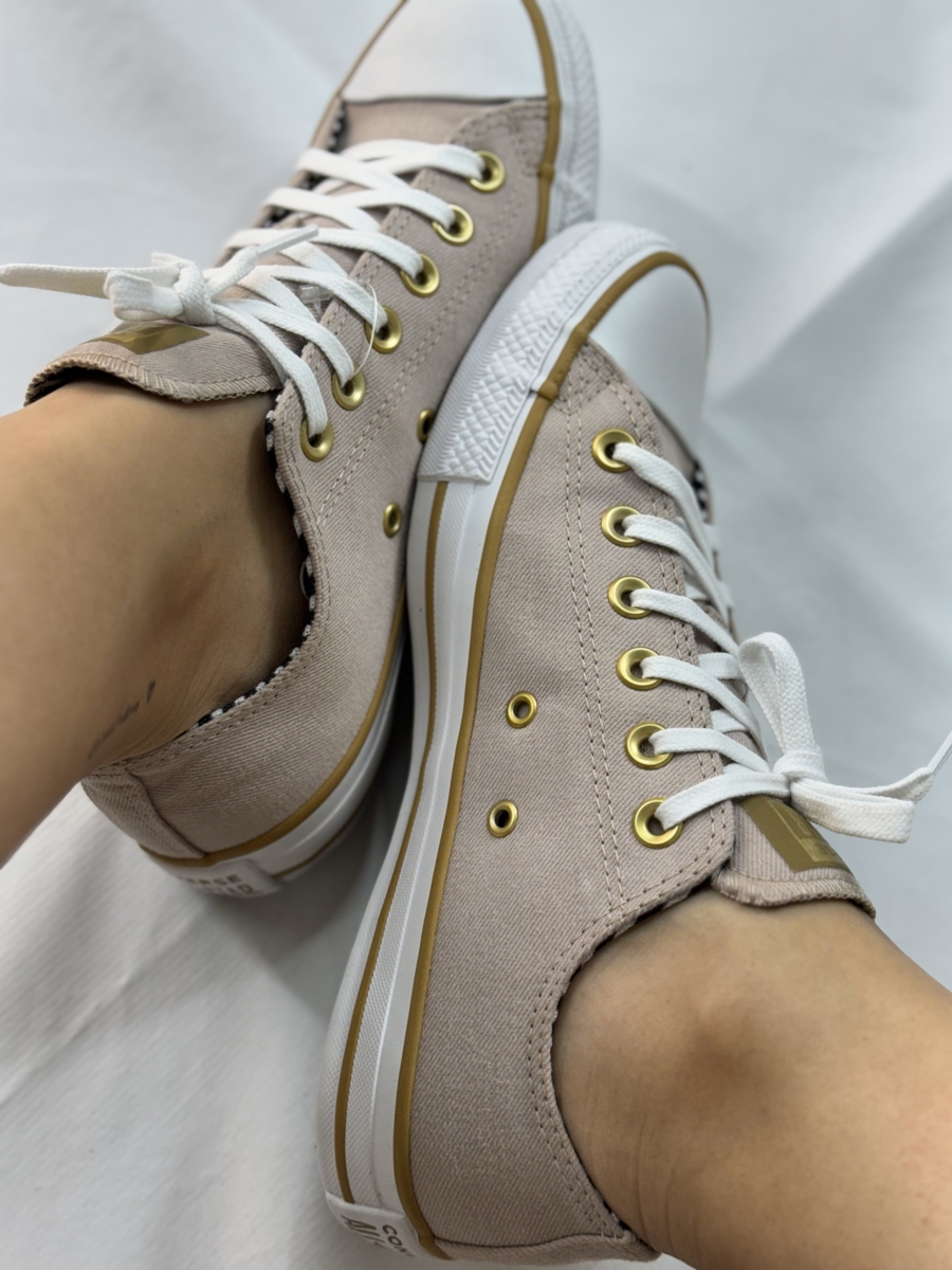 Tênis Chuck Taylor All Star Nude Converse - Tênis Chuck Taylor All Star Nude Converse - CONVERSE